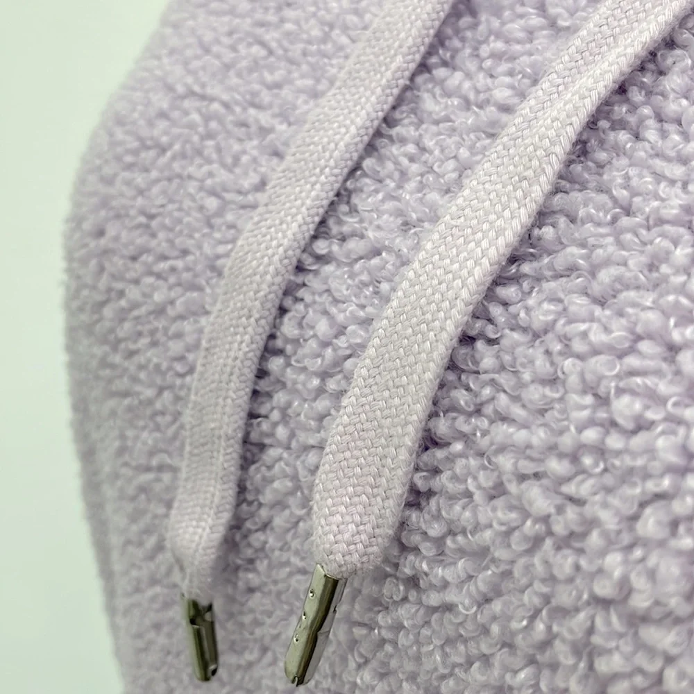 New Look • Lilac Teddy Hoodie - Picture 4 of 12